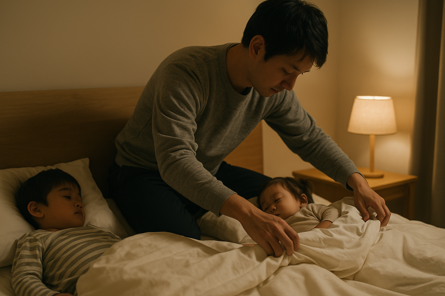 妻がついに入院。3人で過ごす1週間がスタート