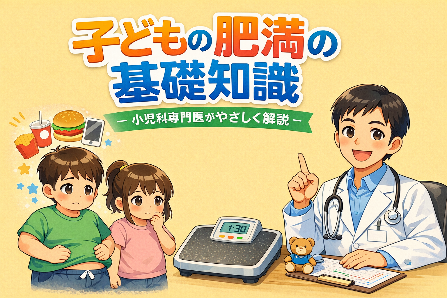 子どもの肥満の基礎知識― 小児科専門医がやさしく解説