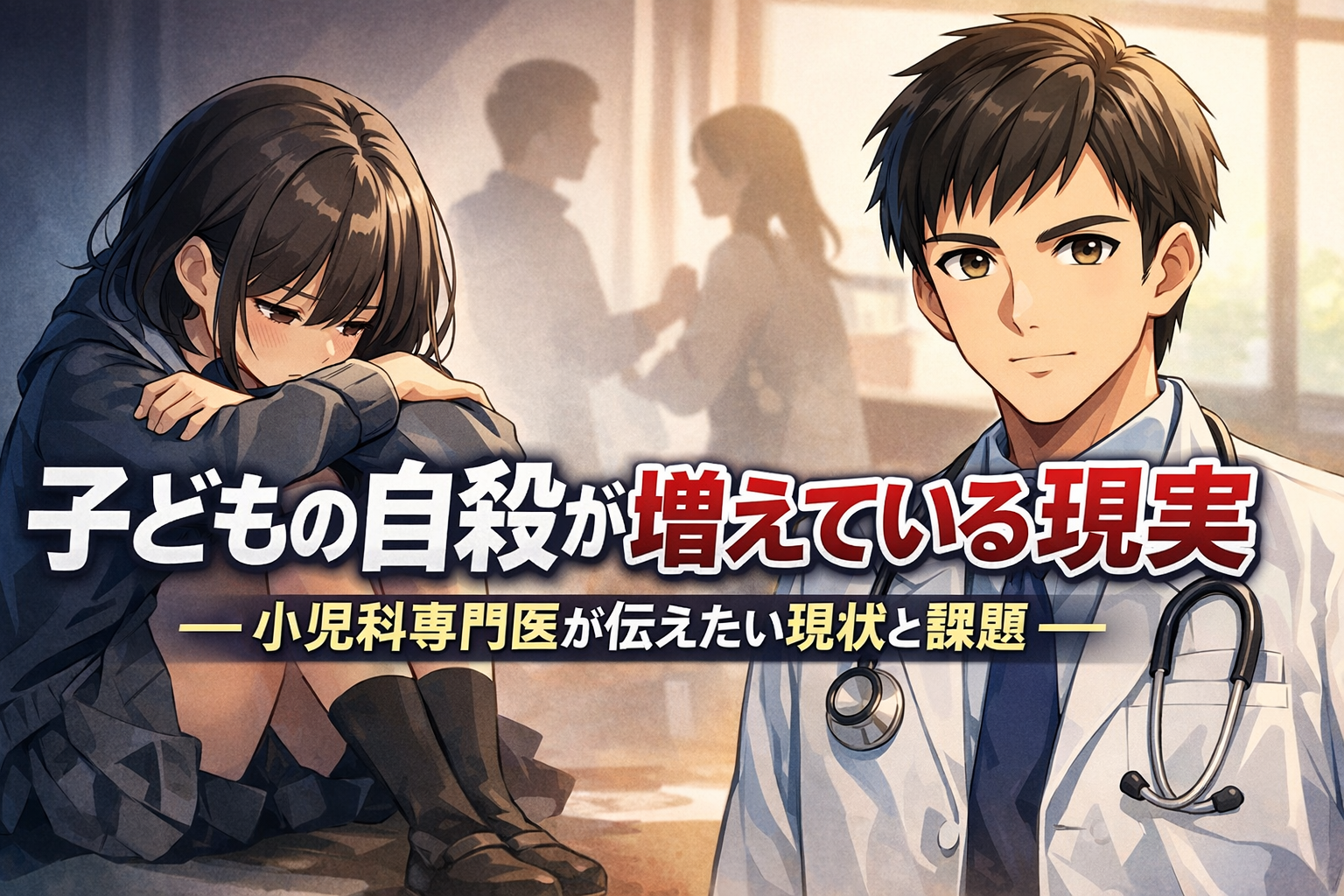 子どもの自殺が増えている現実― 小児科専門医が伝えたい現状と課題