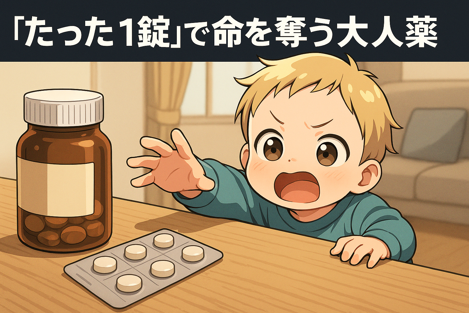 「たった1錠」で命を奪う大人の薬― 小児科専門医が徹底解説