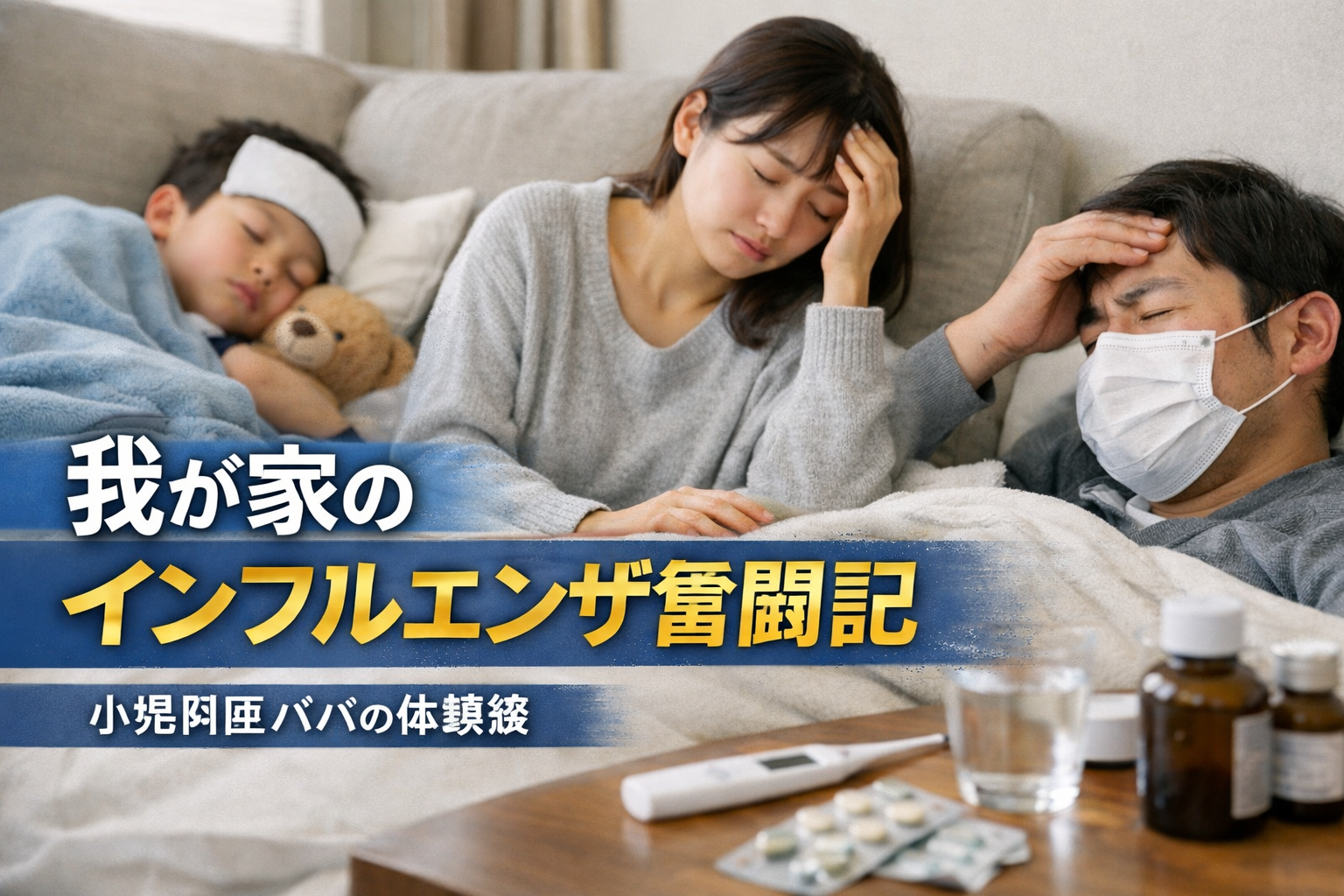 我が家のインフルエンザ奮闘記
